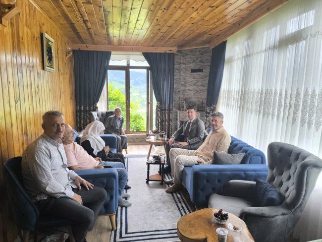 BAŞKAN ÖZER'DEN HAÇ ZİYARETİ
