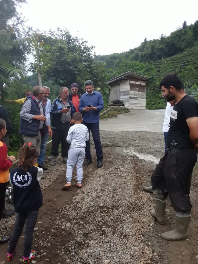 BAŞARAN MAHALLESİ YOL BETONU ÇALIŞMALARI