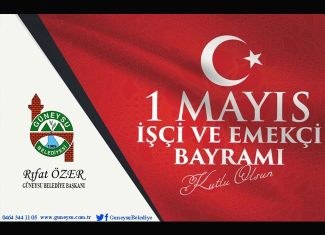 BAŞKAN ÖZER'DEN 1 MAYIS KUTLAMASI