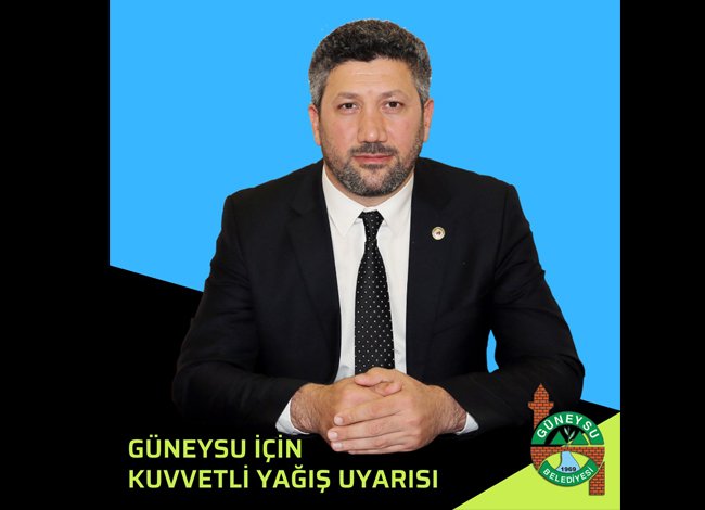 BAŞKAN ÖZER'DEN YAĞIŞ UYARISI