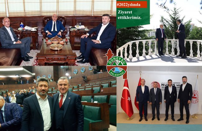 2022 YILINDA ZİYARET ETTİKLERİMİZ