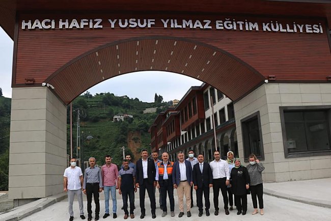 ULAŞTIRMA VE ALTYAPI BAKANIMIZ'DAN EĞİTİM KÜLLİYESİNDE İNCELEME