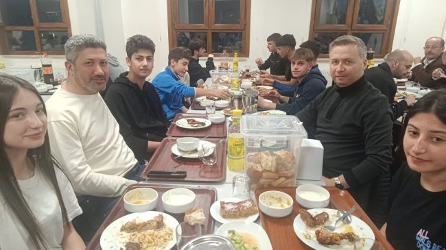 SPOR LİSESNDE İFTAR PROGRAMI