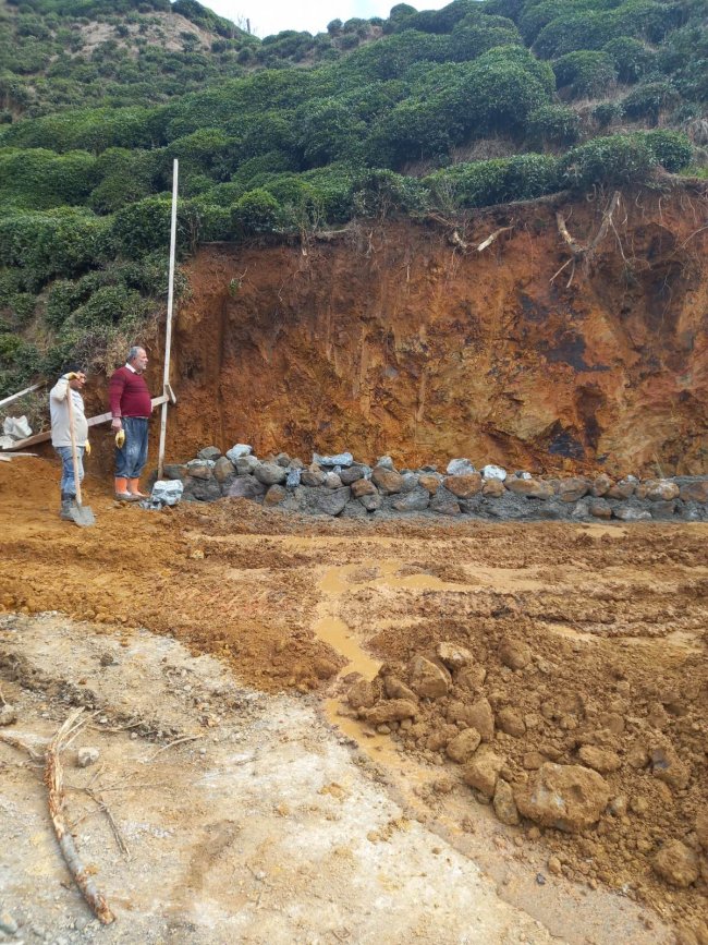 TAŞ DUVAR VE MENFEZ ÇALIŞMALARIMIZ