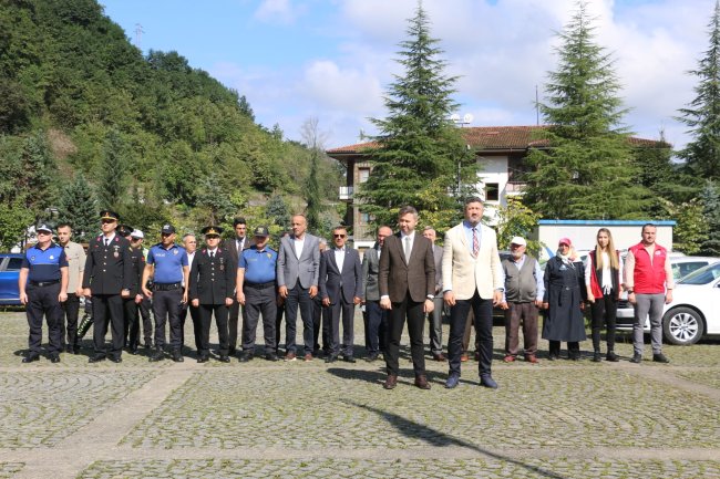 GAZİLER GÜNÜ TÖREN DÜZENLENDİ.