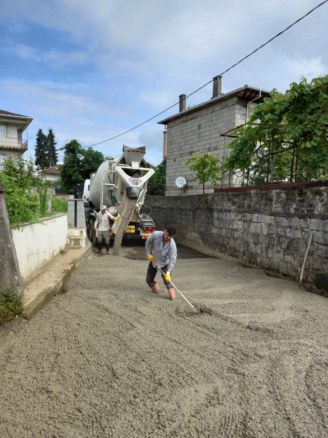 BETON DÖKÜMÜ ÇALIMALARIMIZ