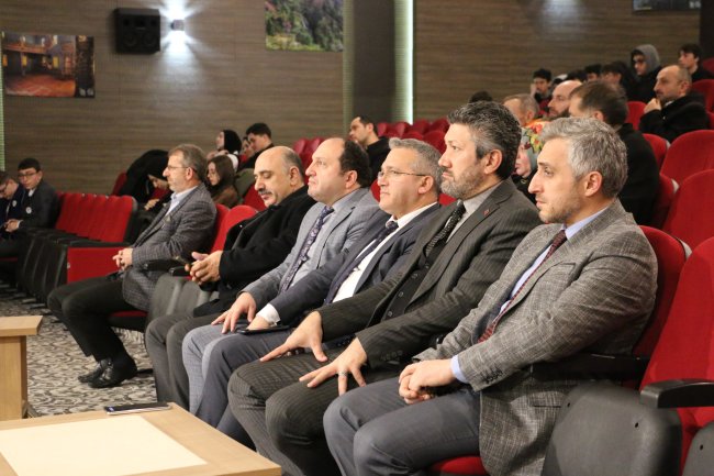 KAPTAN AHMET ERDOĞAN İMAM HATİP LİSESİNDE FİLİSTİN TEMALI PROGRAM