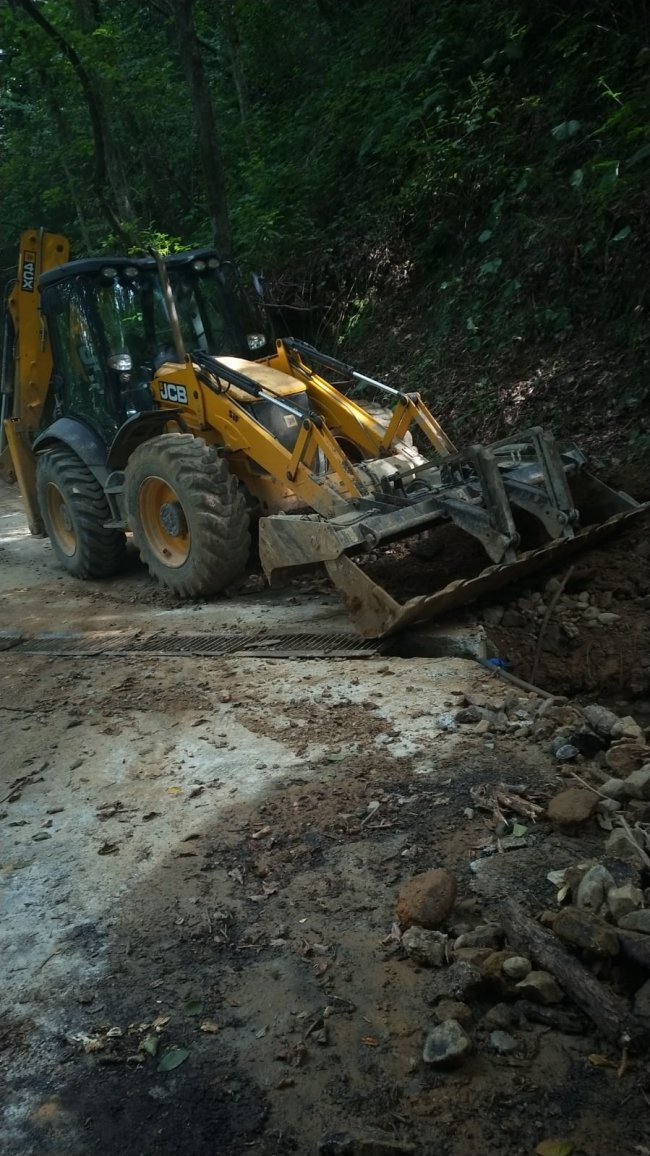 TAŞKIN SONRASI YOL TEMİZLİĞİ ÇALIŞMALARIMIZ