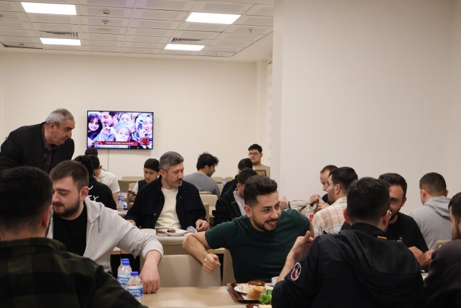 GÜNEYSU KYK ERKEK YURDU İFTAR PROGRAMI