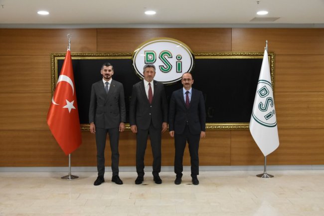 DSİ GENEL MÜDÜRÜNE ZİYARET