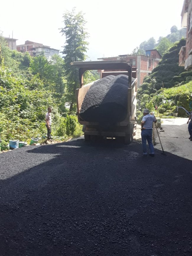 YENİCAMİ MAHALLESİ ASFALT ÇALIŞMALARI