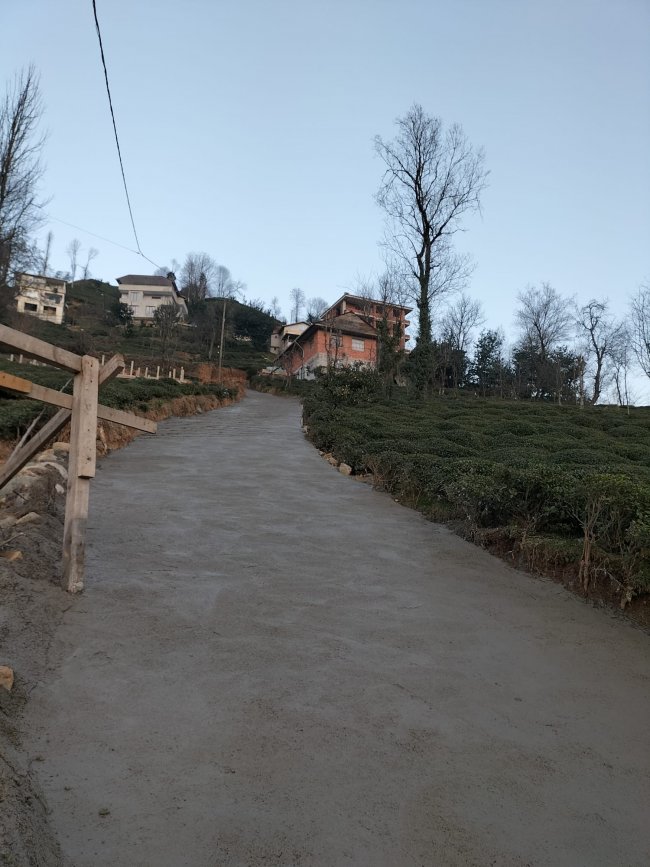 YOL BETONU ÇALIŞMALARIMIZ