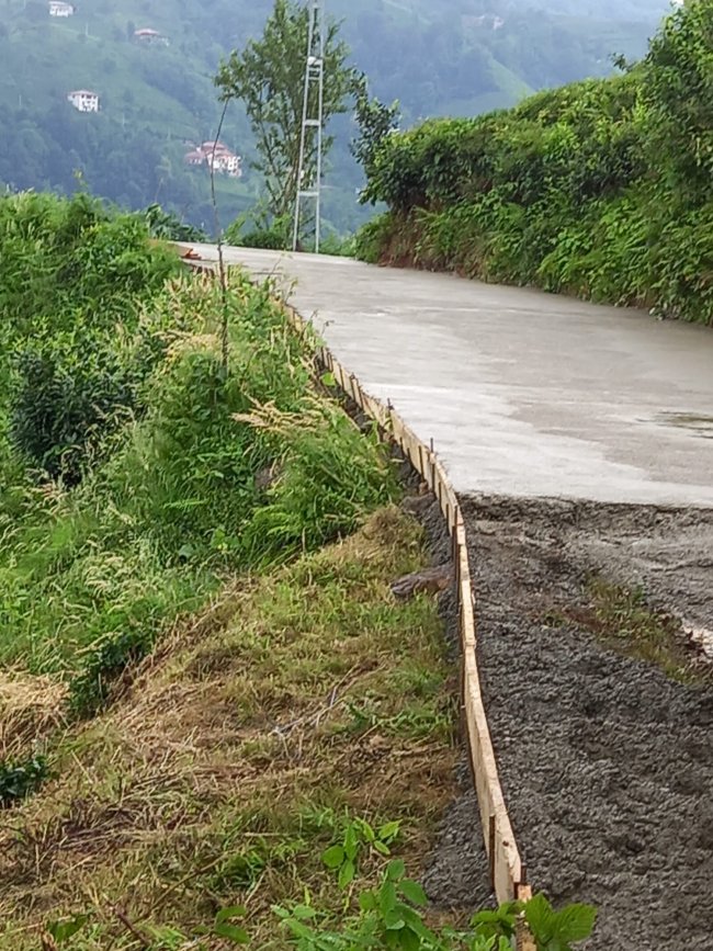 YOL BETONU ÇALIŞMALARIMIZ