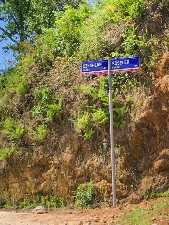 BAŞARAN MAHALLESİ CADDE VE SOKAK TABELALARI YERLEŞTİRİLDİ.