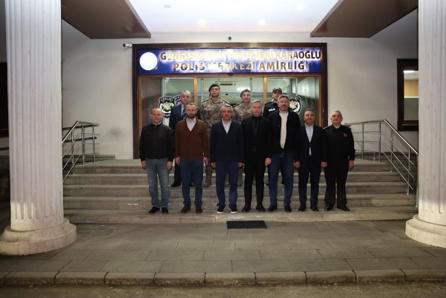 GÜNEYSU EMNİYET TEŞKİLATINDA İFTAR