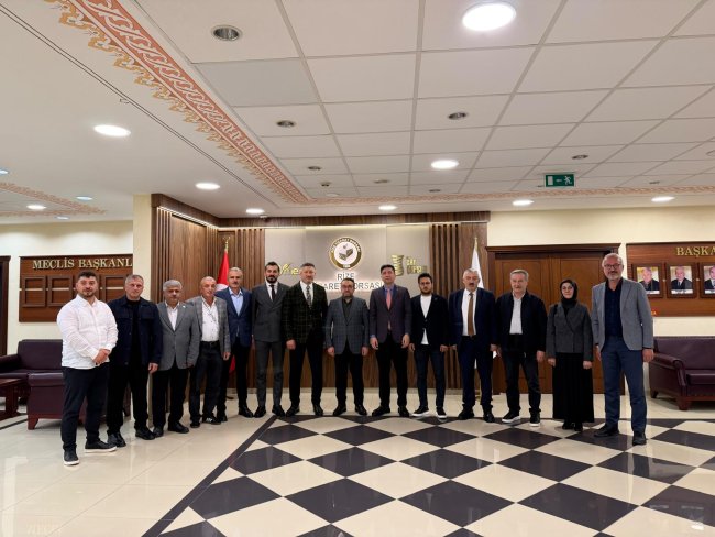 RİZE TİCARET BORSANINA ZİYARET.