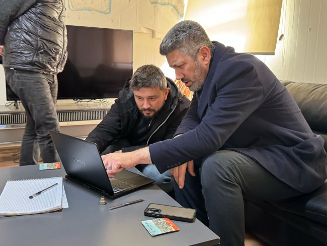 BAŞKAN ÖZER'DEN ŞANTİYE ZİYARETİ