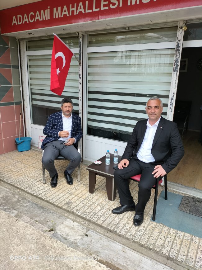 BAŞKAN RIFAT ÖZER ADACAMİ MAHALLESİNDE