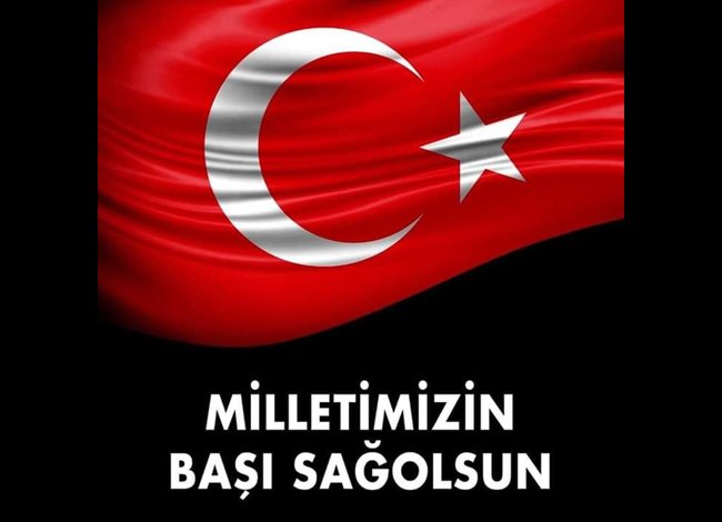 MİLLETİMİZİN BAŞI SAĞ OLSUN