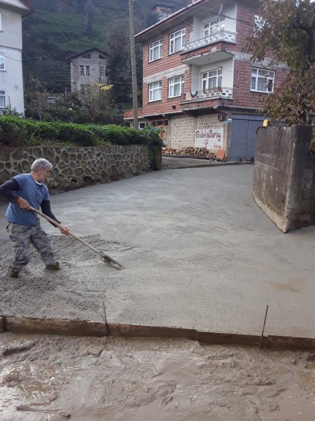 YOL BETONU ÇALIŞMALARIMIZ