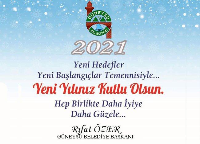 BAŞKAN ÖZER'DEN YENİ YIL MESAJI