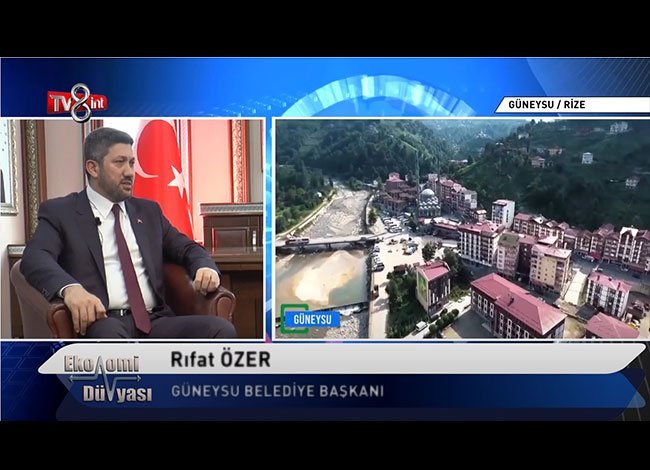 BAŞKANIMIZ'DAN TV8 ROPÖRTAJ